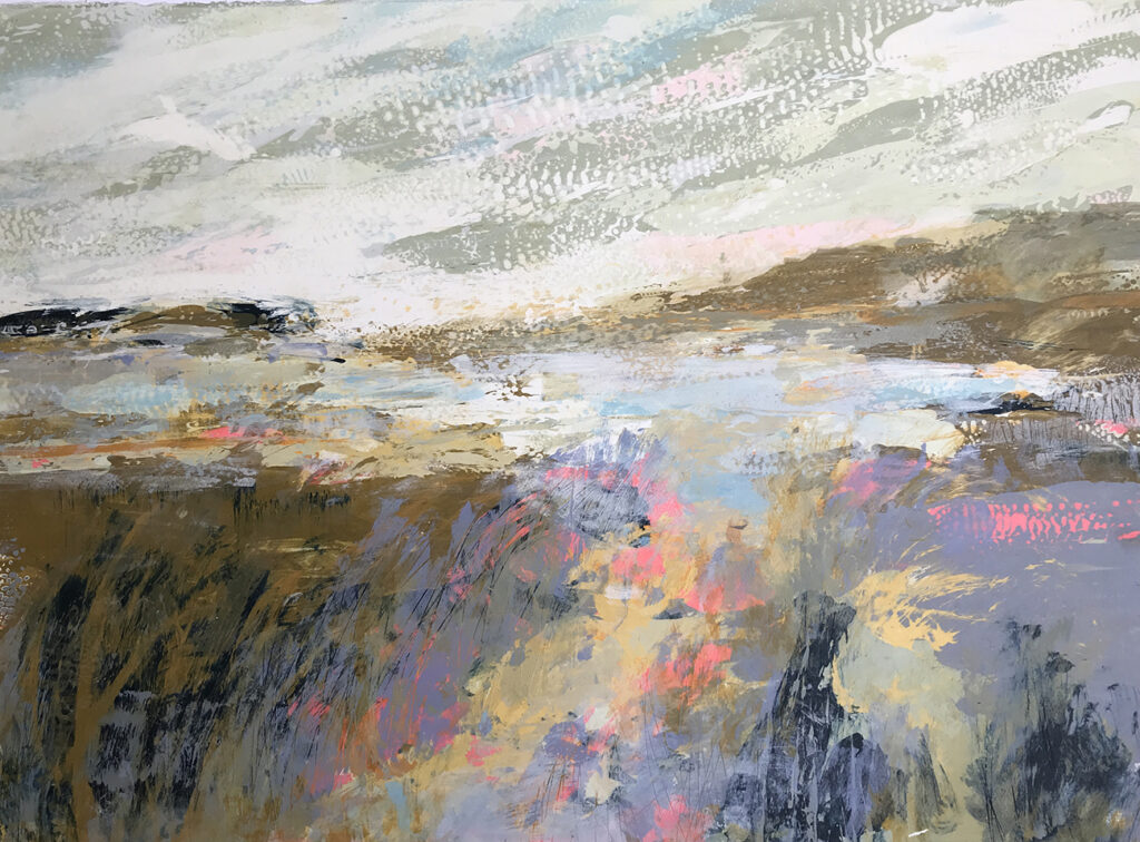 Morning Light Gail Mason Screen Painting 56x76cm reserved