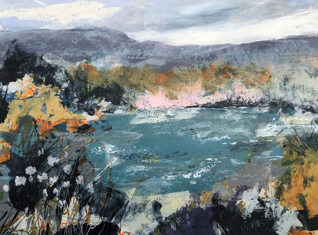 Blossom-Lake-56x76cm-Available